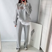 세라제이 오버핏 NUMBER 기모 트레이닝세트