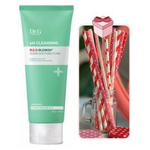 닥터지 약산성 레드 블레미쉬 클리어 수딩 폼 150ml+핑크종이빨대20개 증정, 1개, 150ml