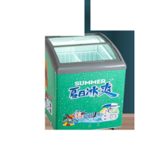 미니 아이스크림냉동고 편의점 디스플레이 캐비넷, 냉동고 A타입 - 148L(폭580MM)