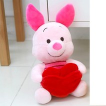 곰돌이푸 솜인형 25cm 피글렛 하트 캐릭터 봉제 장난감 사랑표 피굴랫