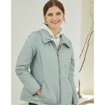 [20FW 닥스 골프 여성]그린 패치장식 긴팔점퍼DNJU0D714E1