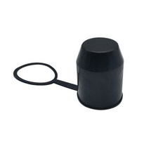자동차 견인고리 견인볼자동차 캐러밴 W91F 용 50mm 트레일러 히치 볼 후드 커버 토잉 바 볼 범용, 한개옵션0