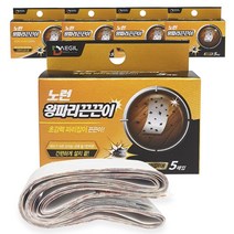 파리잡이 트랩 5개입 노런 왕파리 잡는 초강력 끈끈이 천장 부착형, 5box