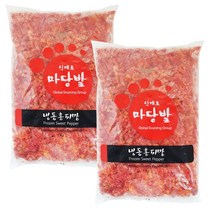 소디프 마당발 냉동홍피망 1kgx2개, 1개