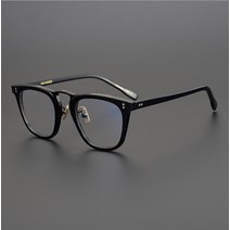 람펠안경 디자인안경 연예인안경 남성 초경량안경 여성 가벼운안경 일본 수제 아세테이트 안경 여성 티타늄 광학 안경 투명 렌즈 빈티지 근시 안경 남성용 금테 은테 무테 회사원 안경