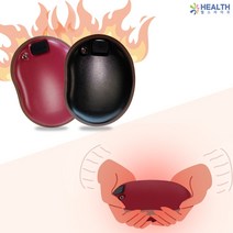 헬스라이프 프로텍메디칼 축열식 찜질기 불화로 PR-504 충전식 온열 휴대용 돌찜질 돌뜸 H, 레드
