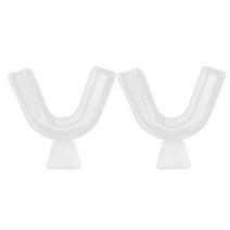 24pcs 소프트 실리콘 치아 치열 교정기 세트 마우스 가드 프로텍터 치과 치아 미백 트레이 리테이너 구강 위생 관리, 둘, 협력사