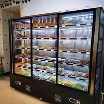 쇼케이스 냉장고 반찬 밀키트 제과 야채 신선 보관 중, 1.5m 라미네이트 냉동