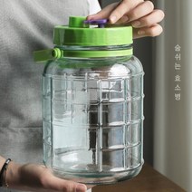 빚음 10 12 15L 매실 청통 담금통 담그는통 담는통 매실청 청병 담금병 유리병 담금술, 10L