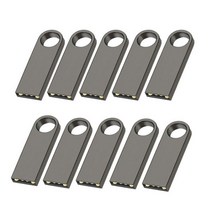 10 개/몫 금속 usb 플래시 드라이브 128GB 64GB 32GB 16GB 8GB 4GB 1GB 2GB 펜 pendrive флешка u 디스크 memoria 셀, 128MB, Black-10PCS, CHINA