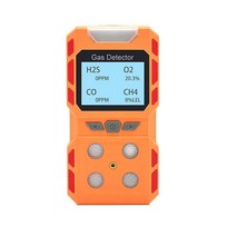 가스누출경보기 이산화탄소 복합가스측정기 검지기 led 디지털 4 가스 누출 센서 h2s co o2 ex 일산화탄소 경보 방폭형 산업용 가연성 가스 모니터 감지, b 가스 감지기
