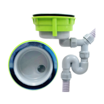 싱크대 배수구 대형 엔지 낮은 배수구 세트 지하배수구 코트랩, 6. OF 포켓