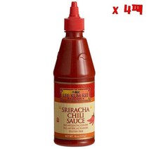 Lee Kum Kee Sriracha Chili Sauce 이금기 스리라차 칠리 소스 510g 4팩