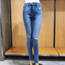 [리바이스] 여자 청바지 하이라이즈 스키니 웜 팬츠 _NC순천점