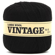 램스울빈티지 뜨개실 1p, 검정