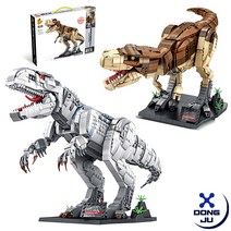 대형 티라노사우르스 공룡 중국 레고 호환 블럭 장난감, 티라노사우르스 중형