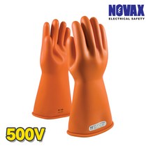 노벡스 절연장갑 500V 전기 작업 공사 장갑 (CLASS_00), 1개