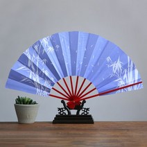 중국 전통 꽃 부채 댄스 팬 다채로운 29*51cm 성인 핸드 방수 이브테일 a 메인 Abanicos Para Boda De Mano, 한개옵션1, 40 A40