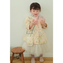 엠버 달리아 퀼팅 자켓 여아 점퍼