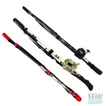 CK로드 대물 갈치대 길이조절 루어대보관집, 130-160(레드XL)