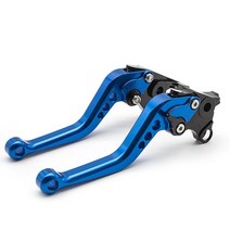 로얄 엔필드 650 인터셉터 콘티넨탈 INT650 GT650 GT 용 8 색 조정 가능한 바이크 오토바이 브레이크 클러치 레버, [15] Blue 147mm