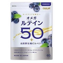 원 라이프 보충제 - 눈영양제 오메가 루테인 50 + 북유럽 야생종 빌베리 제아잔틴 진한 프리체 60정