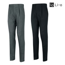 리오 중년 남성 추동용 울혼방 원턱 정장바지 신사바지 LOA415