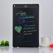 엠디디지탈 컬러 LCD노트 전자보드 12인치 화이트, 단품, 단품