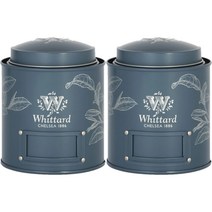 위타드 Whittard Sakhira First Flush Nepal Loose Tea Caddy 사키라 퍼스트 플러시 네팔 홍차 잎 케이스 50g 2팩, 0g, 1개