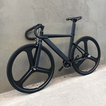 신형 자전거 바람 알루미늄 합금 근육 픽시 고정 기어 자전거 픽시 자전거 운동용 헬스 가벼운 경량 초경량 브레이크, (블랙 스타일 3차 커브 칼). 브레이크