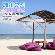깨비유심 인도네시아 전지역 4G LTE 데이터 7일 이용 유심 출국전 불량 유심 확인 가능 (4362532), 김해 공항 수령