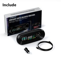 HUD 헤드업디스플레이 자동차 속도계 GEYIREN P18 HUD 헤드 업 디스플레이 자동차 4x4 경사계 오프로드 GPS, 01 P18