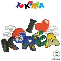BUyuS알러브 코리아 문양 전통티셔츠 티셔츠 면티/흰색굿딜 브이숍