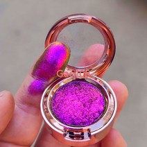 매직 메탈릭 글리터 카멜레온 컬러 시프팅 프레스 멀티 크롬 아이섀도우, 한개옵션1, 07 다크 카키