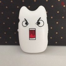 새로운 귀여운 만화 미니 휴대용 MP3 플레이어 지원 TF 카드 MP3 플레이어 버튼 USB2.0 인터페이스 적합 공짜에 적용, [02] B, 하나