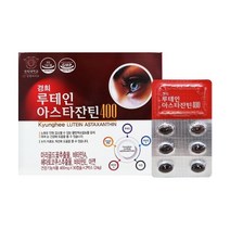 경희 루테인아스타잔틴 눈노환 눈피로 망막염 황반 60