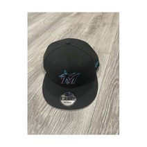 New Era 마이애미 말린스 뉴에라 950 스냅백 조절 가능 모자 블랙 컬러