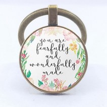 기독교용품 개신교 하나님은 그녀 안에 있습니다. 떨어지지 않을 것입니다 (시편 46:5) 성경 견적 믿음 열, 34 Bronze-624