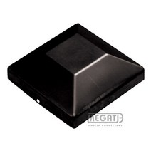 DFC55 휀스용 방부목 사각기둥캡 철물 블랙, 1개