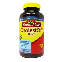 Nature Made CholestOff Plus Heart Health 네이처메이드 콜레스테롤 오프 하트 헬스 900mg 210정
