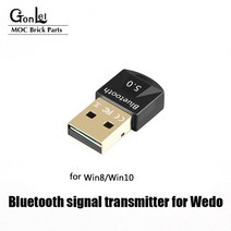 코딩 로봇 장난감 WeDo-로보틱스 건설 대량 벽돌 부품 하이테크 EV3 45300 과 호환되는 빌딩 블록 Wedoing 교육용 DIY 완구, [03] Bluetooth transmit