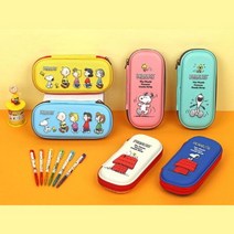 피너츠 형압 봉제필통(s) 펜파우치 지퍼필통 필기류파우치 문구, 22.☞ 피너츠 형압 봉제필통(s) 학생필통 펜슬파우치, ☞ 민트