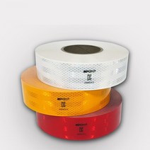 [안전용품] KC인증 초고휘도 반사띠 폭50mm 길이 50M 옐로우 많이 찾는 상품