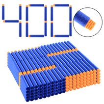 전자 업소 다트400 cm 총알 버퍼드 소프트 다트 플랫 헤드 장난감 총 너프 엘리트 시리즈 블래스터용 블루, 01 400PCS