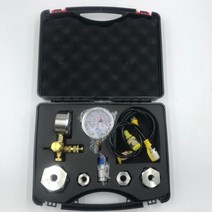 휴대용 복합 가스 측정기 가스 누출 누설 검지기 탐지기 디텍터 건 헤드의 질소 압력 용, 검은색