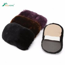 1Pcs 구두 색상 부드러운 양모 연마 신발 깨끗한 청소 장갑 구두 관리 브러시 닦아 신발 미트 도매, 하나, 보여진 바와 같이