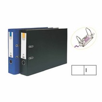 아치바인더 짧은변철 A3 L507 7cm 공간격8cm 흑색