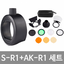 가우포토 공식정품 고독스 AK-R1 + S-R1 세트 원형헤드 쉐이핑툴 키트, 단품