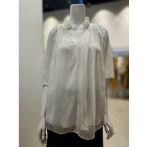 데코 쥬얼리 주름 블라우스 DCBAC2631W(1904377)
