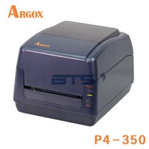 ARGOX P4-350 (외장거치대포함) 바코드프린터 데스크탑프린터 라벨프린터 케어라벨프린터, USB
